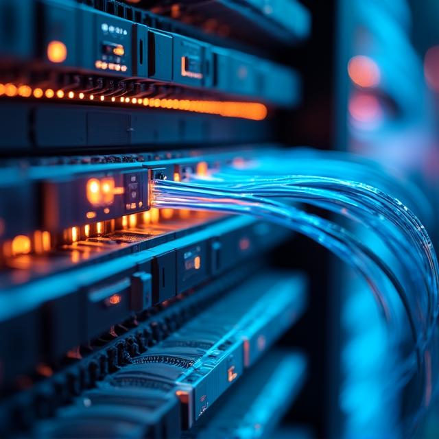 A modern data centre and networking interface